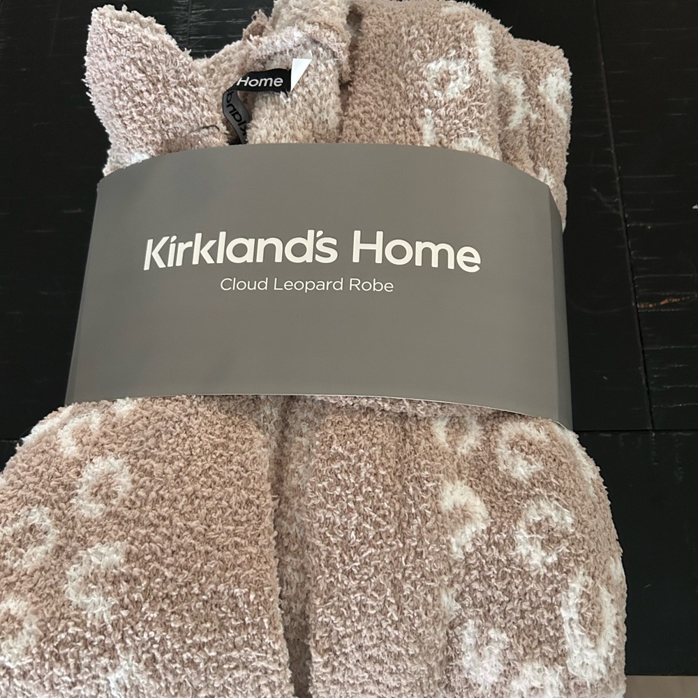 Kirkland's Home Cloud Leopard Robe